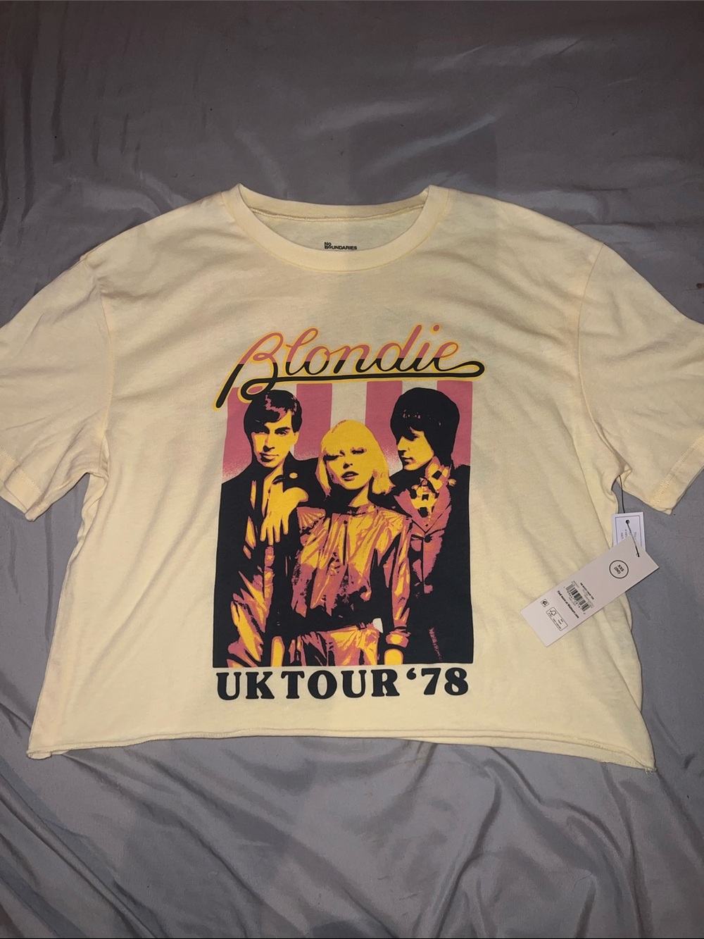 Women’s UK Tour '78 Yellow Graphic Tee